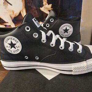 Converse Chuck Taylor All Star Malden Street Boots Mid Black Mens 10 A01716C NEW